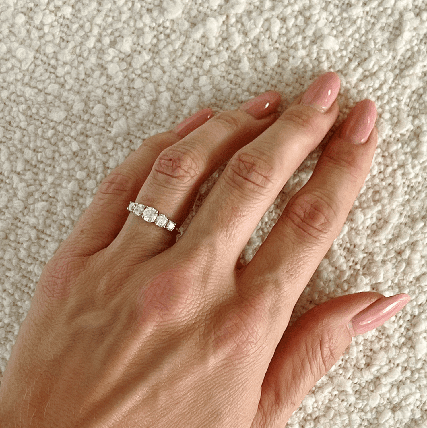 Five online stone ring