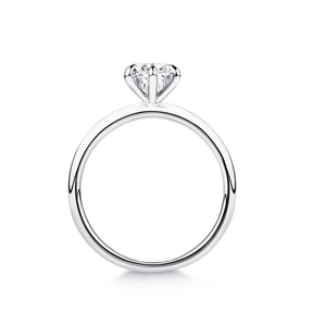 Amāre 1.00 Carat TW Diamond Solitaire Engagement Ring set in Platinum - Wallace Bishop