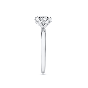 Amāre 1.00 Carat TW Diamond Solitaire Engagement Ring set in Platinum - Wallace Bishop