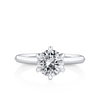 Amāre 1.50 Carat TW Diamond Solitaire Engagement Ring set in Platinum - Wallace Bishop