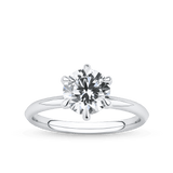Amāre 1.50 Carat TW Diamond Solitaire Engagement Ring set in Platinum - Wallace Bishop