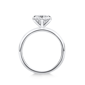 Amāre 1.50 Carat TW Diamond Solitaire Engagement Ring set in Platinum - Wallace Bishop