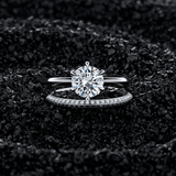 Amāre 1.50 Carat TW Diamond Solitaire Engagement Ring set in Platinum - Wallace Bishop