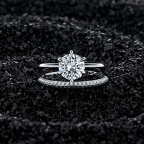 Amāre 1.50 Carat TW Diamond Solitaire Engagement Ring set in Platinum - Wallace Bishop