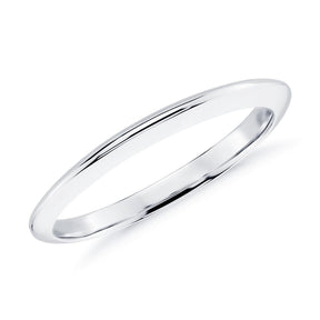 Amāre Platinum Wedding Band - Wallace Bishop