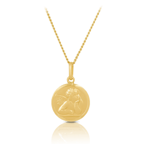 Angel Pendant in 9ct Yellow Gold - Wallace Bishop