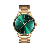 August Berg Serenity Link 40mm Greenhill Gold Watch 10240D11SGD - Wallace Bishop