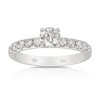 Australian Diamonds® Round Brilliant Cut Diamond Ring in 18ct White Gold - Wallace Bishop