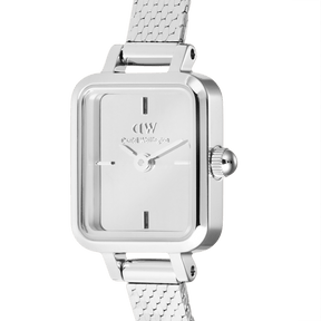 Daniel Wellington Quadro Mini Reflection Silver Watch