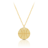 Basketball Pendant in 9ct Yellow Gold - Wallace Bishop