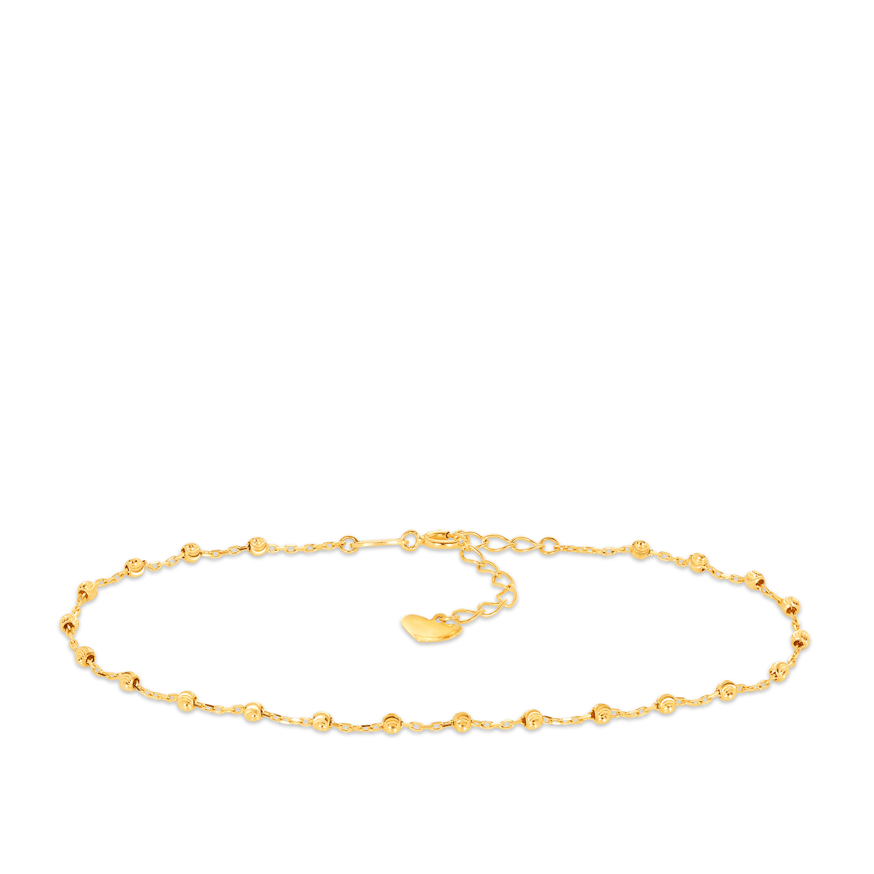 Gara Danielle Herkimer Diamond elastic bracelet with 14k gold-filled beads  | The NOW Massage