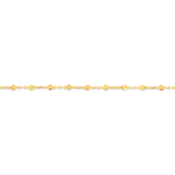 Bead Bracelet in 9ct Yellow Gold