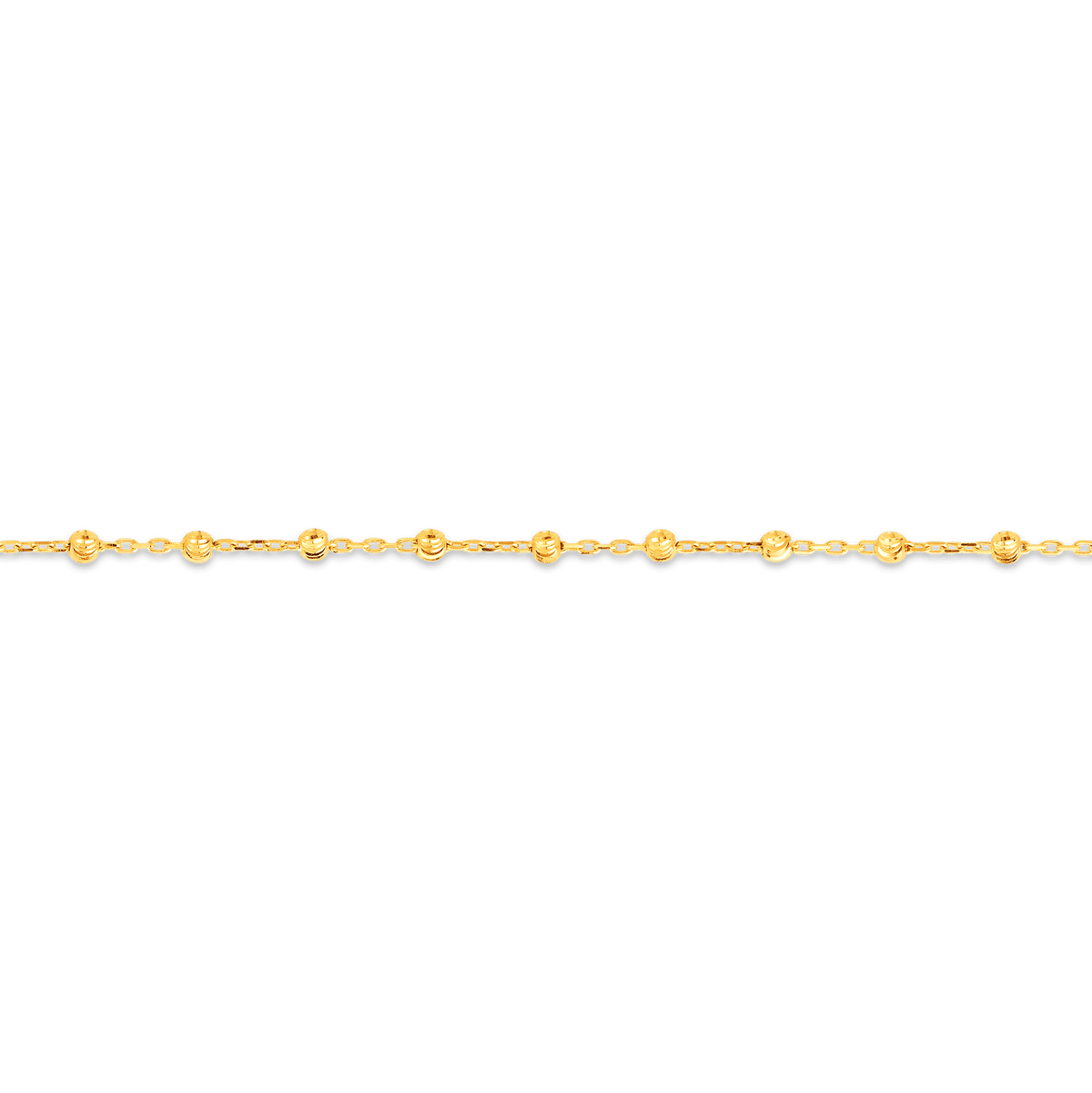 Bead Bracelet in 9ct Yellow Gold - Wallace Bishop