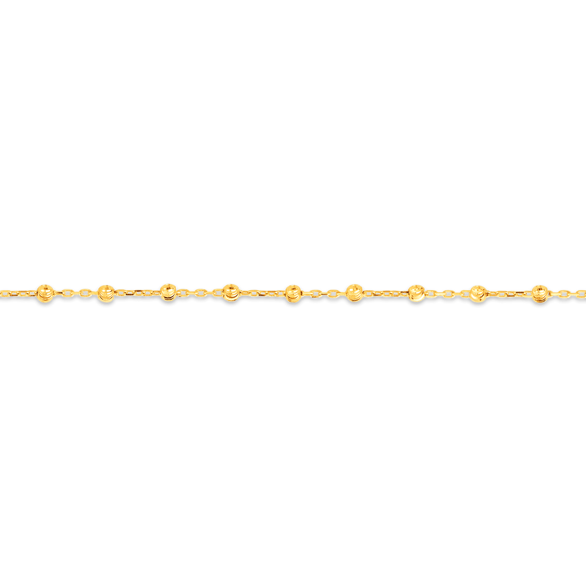 Bead Bracelet in 9ct Yellow Gold - Wallace Bishop