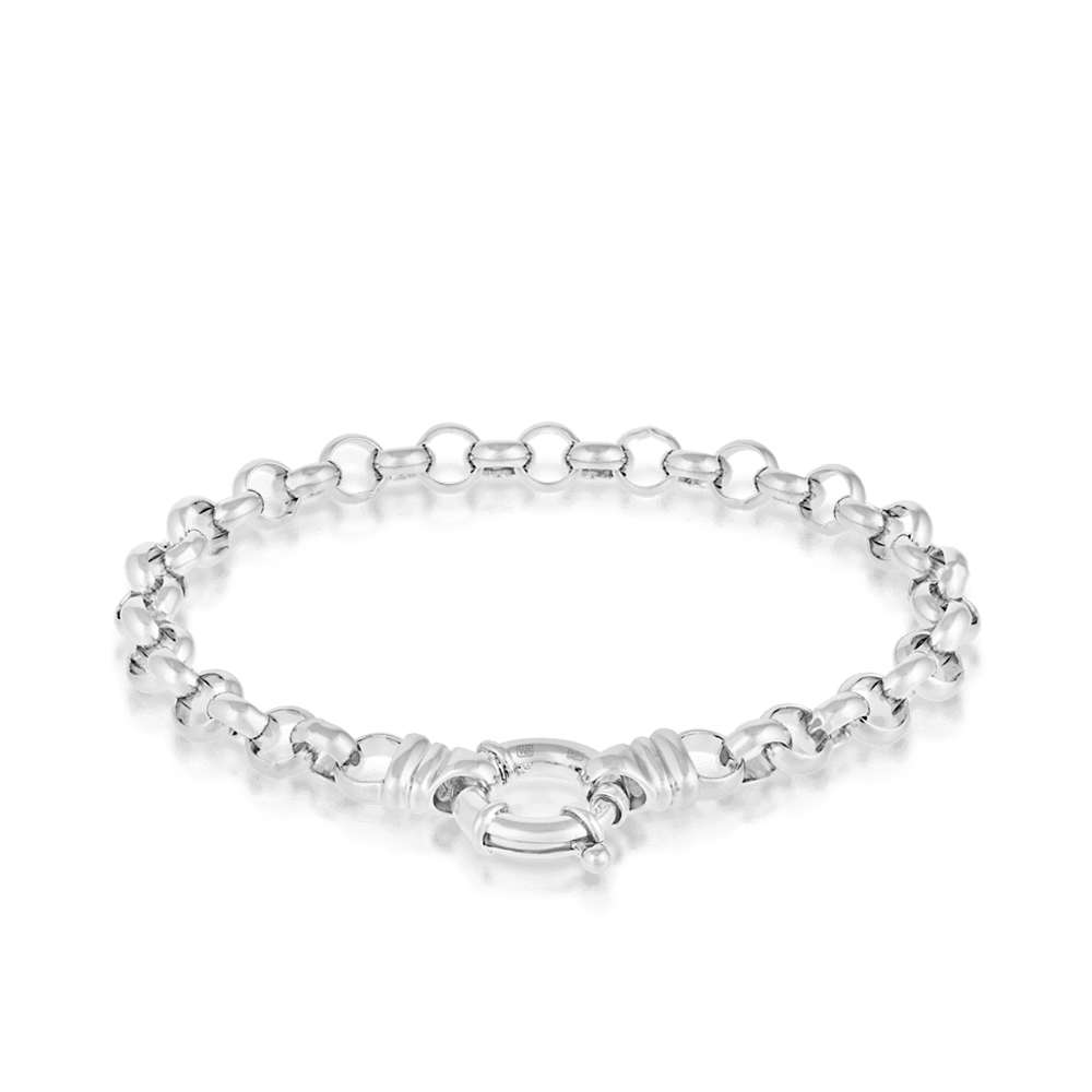 Belcher Bracelet in Sterling Silver
