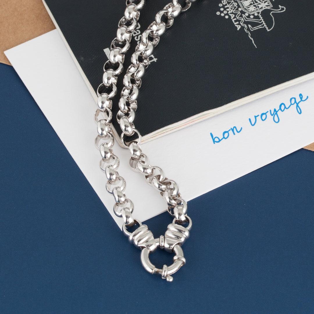 Belcher Bracelet in Sterling Silver