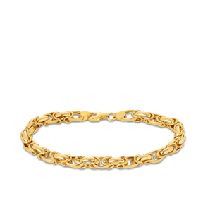 Belcher Link Bracelet in 9ct Yellow Gold - Wallace Bishop