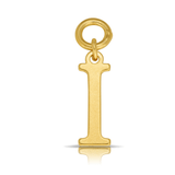 Beyond Time Gold Plated Initial Drop Charm in Sterling Silver - Wallace Bishop