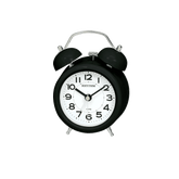 Black Metal Traditional Rhythm Alarm Clock - Wallace Bishop