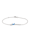 Bluebird of Happiness Children's ID Bracelet in Sterling Silver