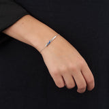 Bluebird of Happiness Children's ID Bracelet in Sterling Silver
