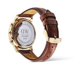 Daniel Wellington Iconic Chronograph St Mawes Arctic Panda Gold