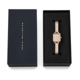 Daniel Wellington Quadro Mini Reflection Rose Gold Watch