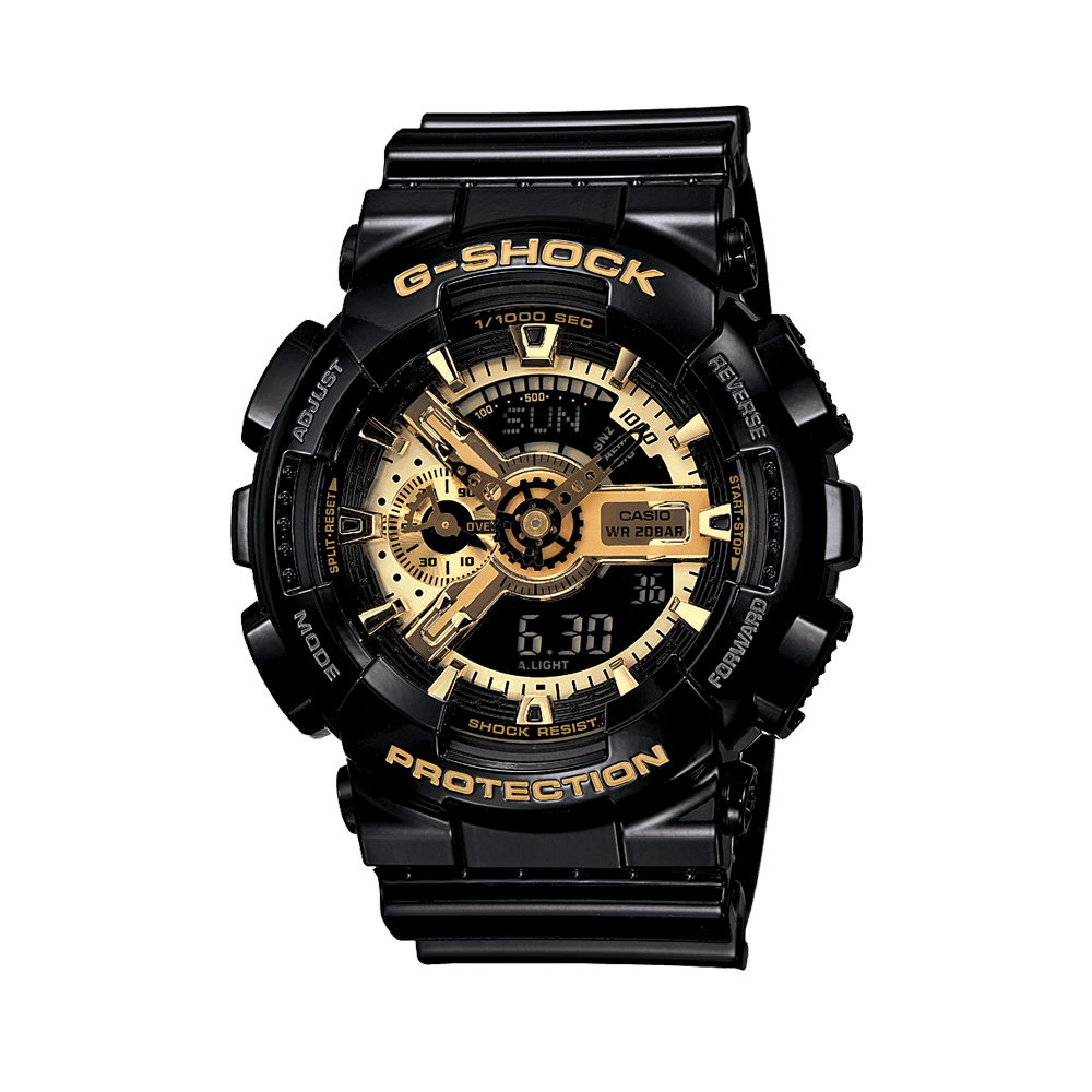 Casio Analogue Digital Men's Watch GA110GB-1 - Wallace Bishop