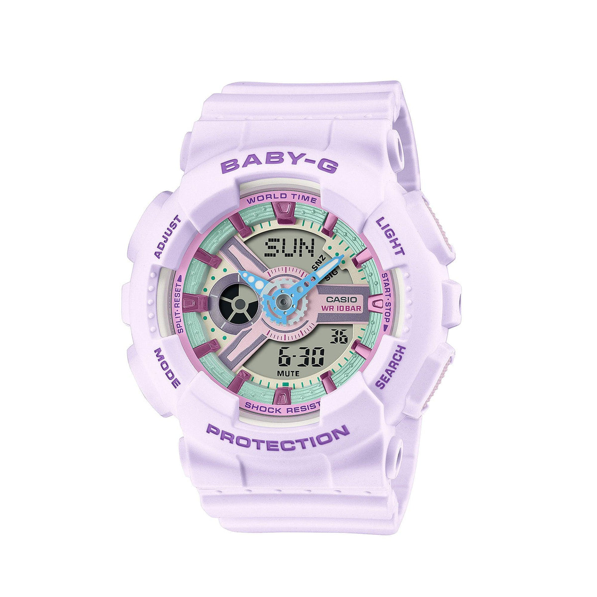 Casio Baby-G Multi Pastel Women's Watch BA-110 Series BA-110XPM-6A - Wallace Bishop