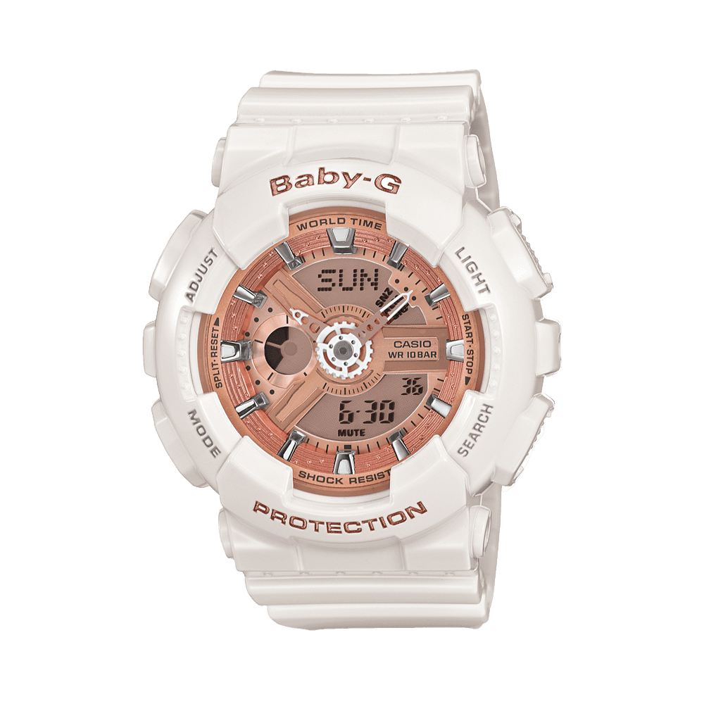 Casio BABY-G Women's Resin Analogue Digital Watch BA110-7A1