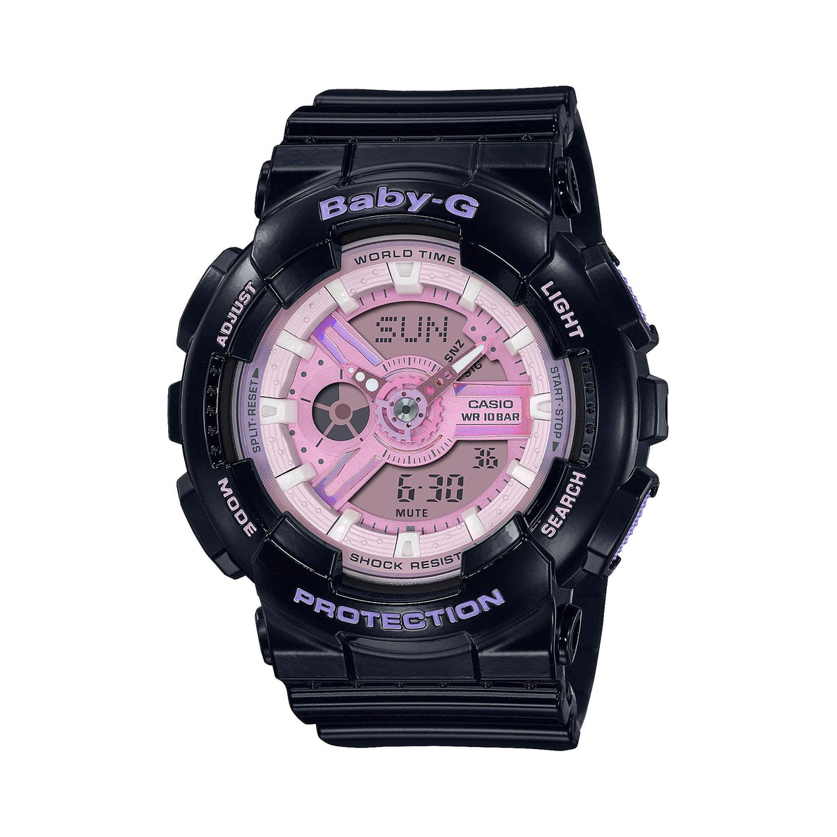 Casio Baby-G Women's Resin Analogue Digital Watch BA110PL-1A
