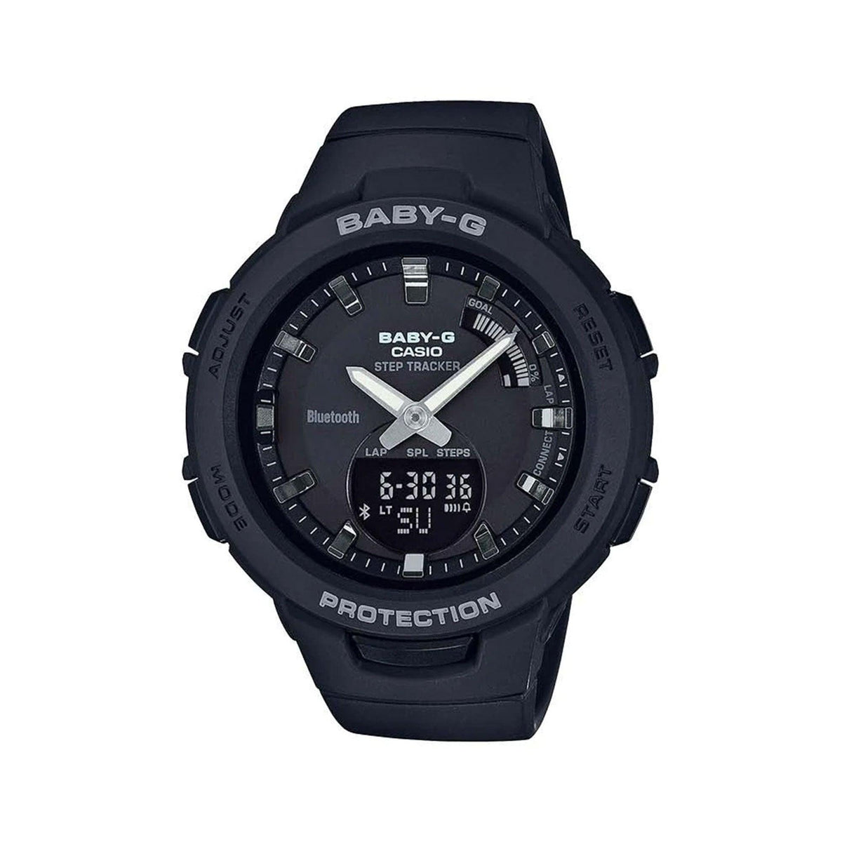 Casio BABY-G Women's Resin Analogue Digital Watch BSAB100-1A