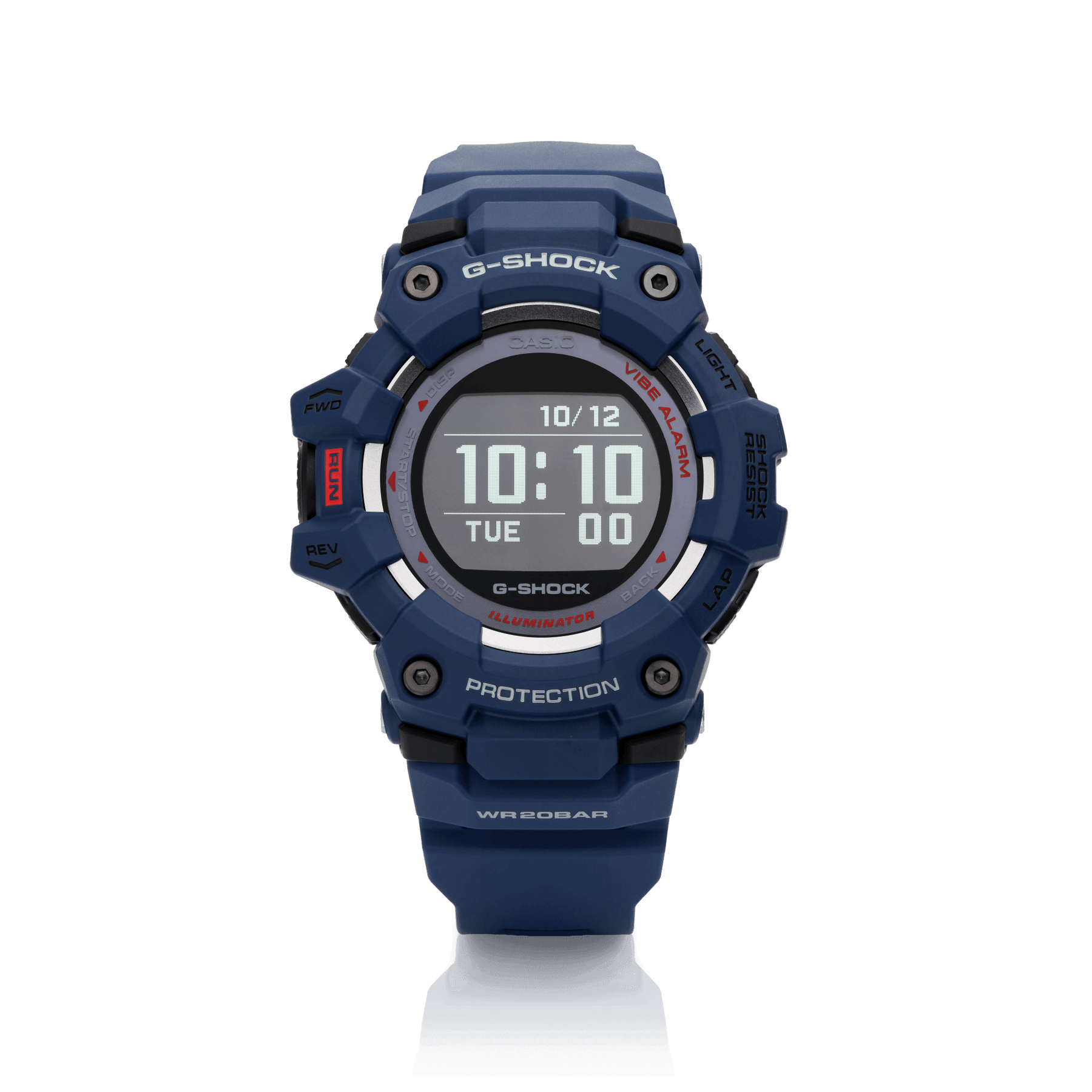 Casio G-Shock Digital Watch with Resin Case, Rubber Strap and LCD Dial - Wallace Bishop