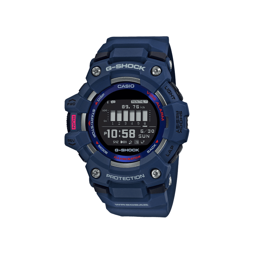 Casio G-Shock Digital Watch with Resin Case, Rubber Strap and LCD Dial - Wallace Bishop