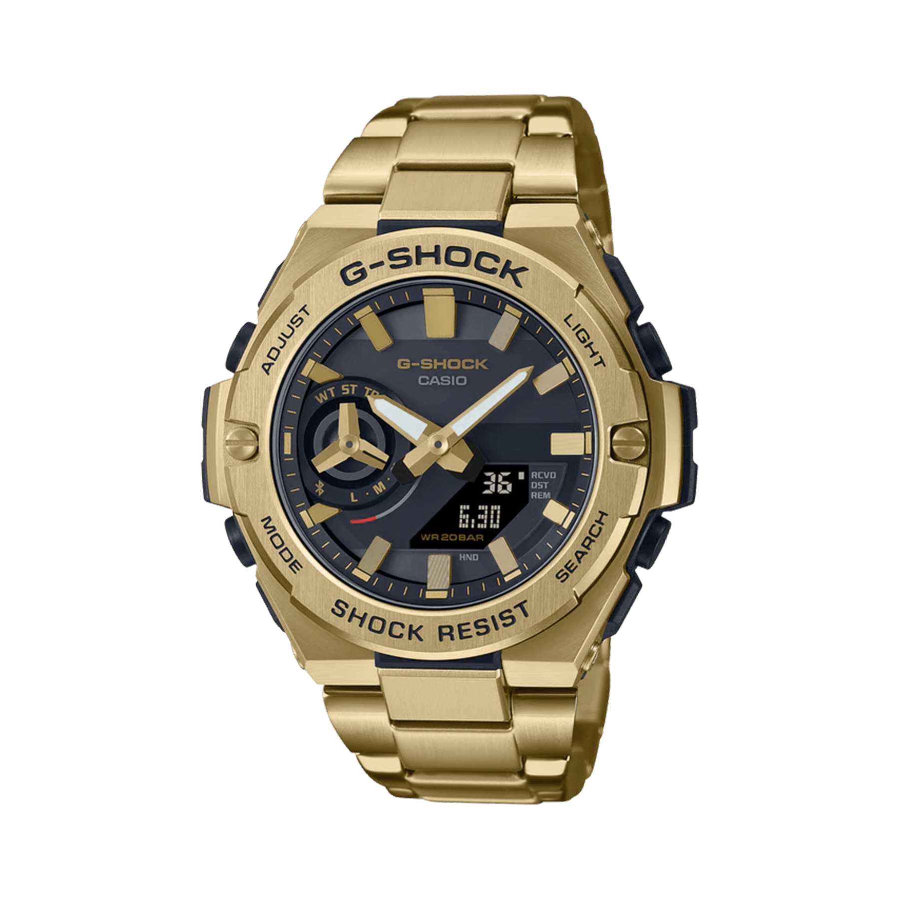 G shock top wr20bar gold