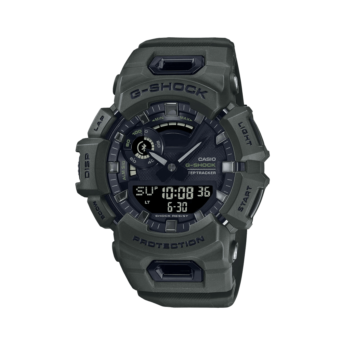 Casio g shock olive green sales