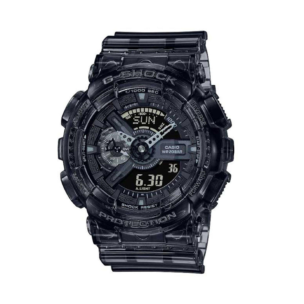 Casio G-Shock Men's Resin Analogue Digital Watch GA110SKE-8ADR - Wallace Bishop