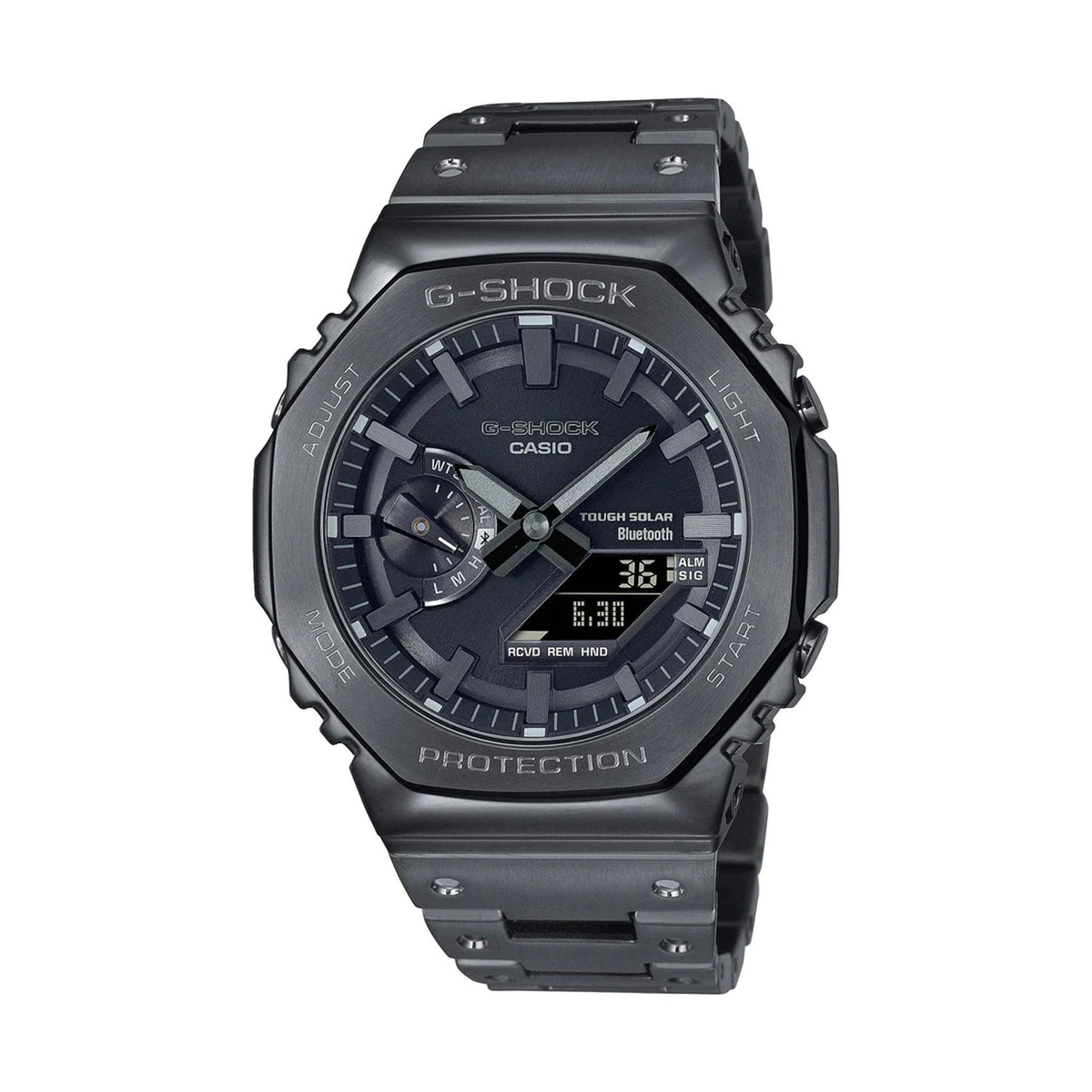 Casio G-Shock-Premium Men's Black PVD Analogue Digital Watch GMB2100BD-1A - Wallace Bishop