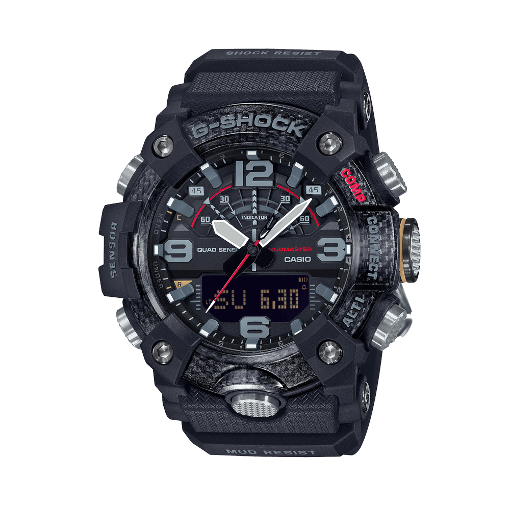 Casio G-Shock Premium Mudmaster Men's Resin Analogue Digital Watch GGB100-1A - Wallace Bishop