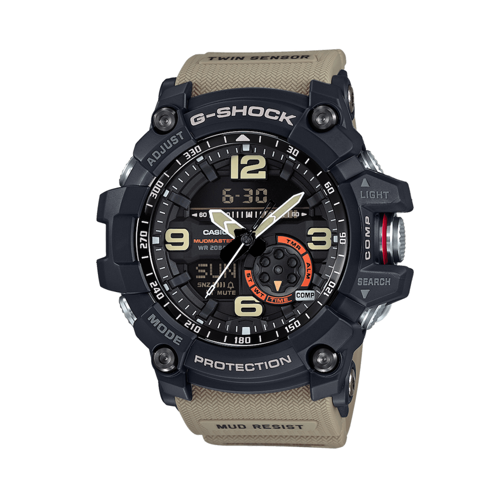 Casio Men's G-Shock-Premium Mudmaster Resin Analogue Digital Sport Watch GG1000-1A5 - Wallace Bishop
