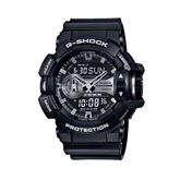 Casio Men's G-Shock Resin Analogue Digital Sport Watch Black Dial GA400GB-1A - Wallace Bishop