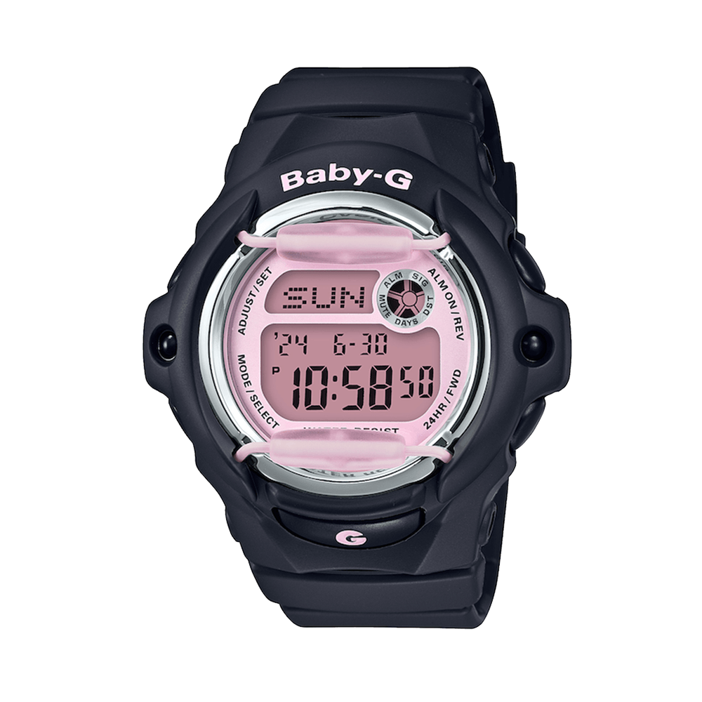Casio Women's Baby-G Resin Digital Sport Watch LCD BG169M-1D - Wallace Bishop