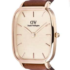 Daniel Wellington Marlon St Mawes Linen Rose Gold Watch