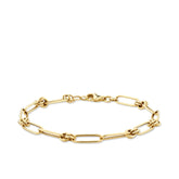 Chain Link Bracelet in 9ct Yellow Gold - Wallace Bishop