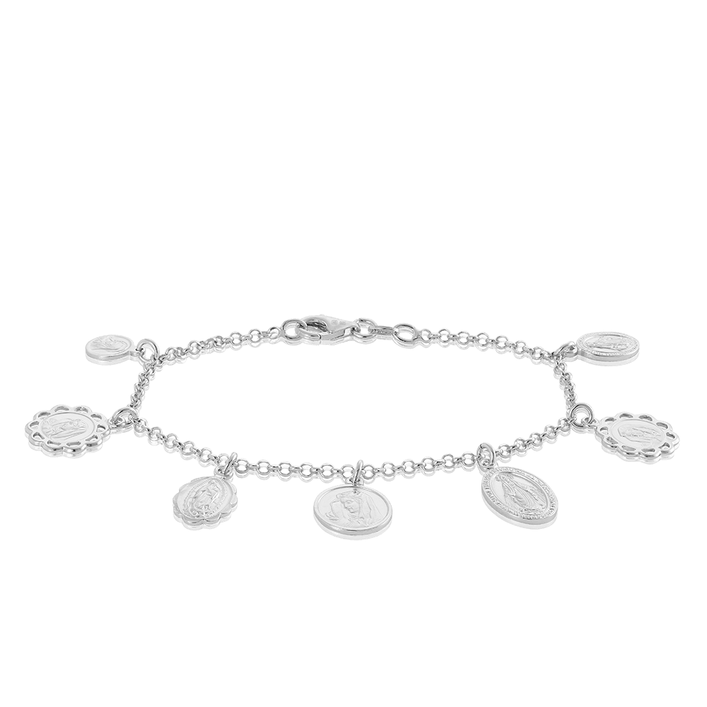 Charm Bracelet in Sterling Silver - Wallace Bishop