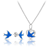 Children's 2 Piece Bluebird Jewellery Set - Wallace Bishop