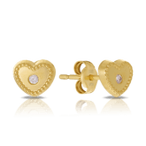 Children's 9ct Yellow Gold Earrings - Wallace Bishop