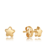 Children's Star Stud Earrings in 9ct Yellow Gold - Wallace Bishop