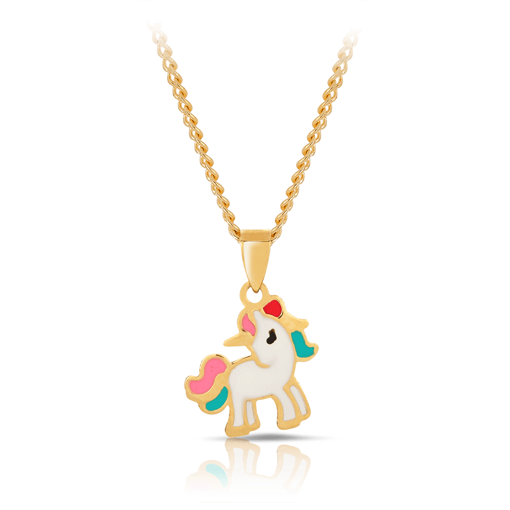 Unicorn gold deals pendant