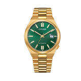 Citizen Tsuyosa Men's 40mm Green Automatic Watch NJ0152-51X